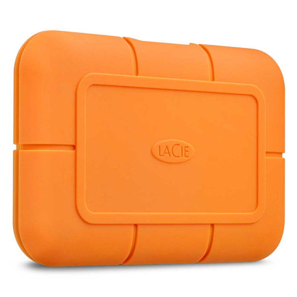 LaCie Rugged SSD 外付け 4TB USB3.2 USB Type-C×1 耐衝撃 IP67規格対応 防塵 防水 5年保証 【 Windows Mac iPad 】対応