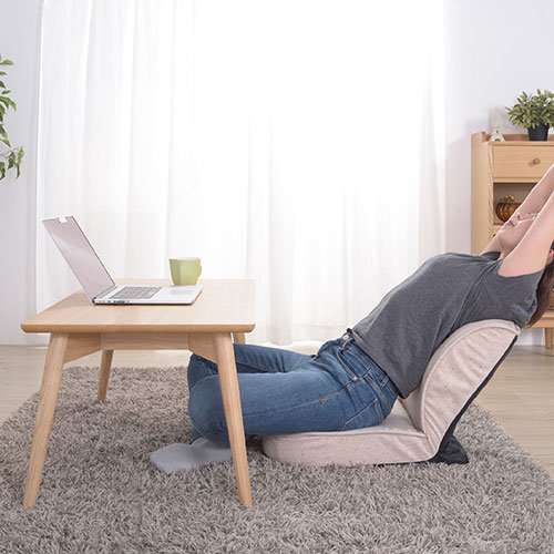 東谷 のびのび腹筋リクライナー ベージュ RKC-174BE - 座椅子