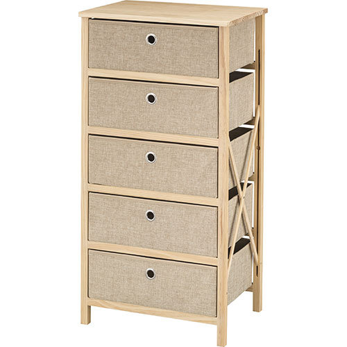 東谷 簡単組立チェスト 5D ナチュラル LFS-855