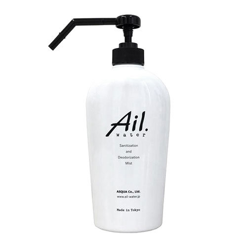 ASQUA 除菌・消臭水 Ail.water ハンドポンプ 700ml ASQUA15035