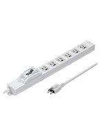 サンワサプライ 漏電ブレーカータップ TAP-BR36LN-5