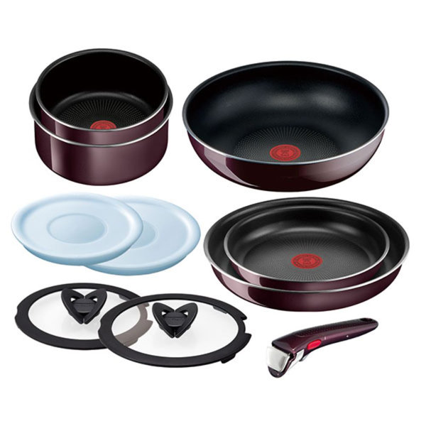 T-fal（ティファール） L43992 インジニオ・ネオ ヴィンテージボルドー・インテンス セット10