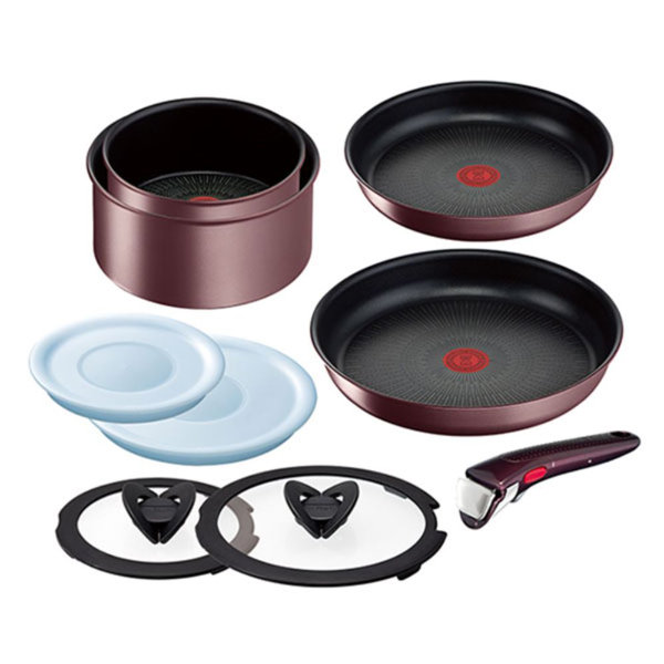 T-fal（ティファール） L38591 インジニオ・ネオ IHマロンブラウン・アンリミテッド セット9