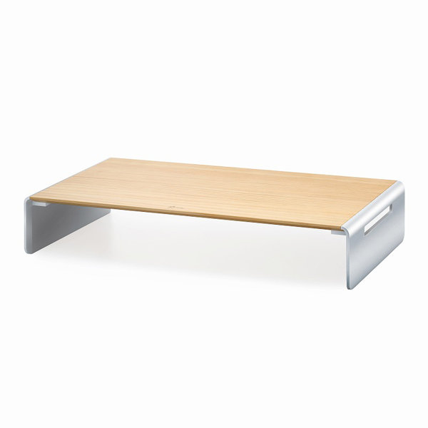 j5create 無垢材天板 モニタースタンド