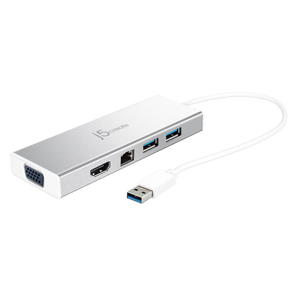 j5create USB 3.0 デュアルモニタ 5in1ミニドック 8,015円