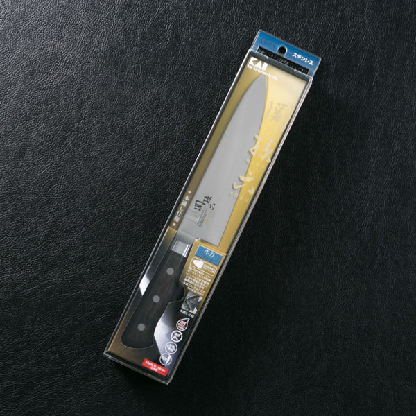 貝印 関孫六 くじゃく 牛刀 包丁 180mm AB5448