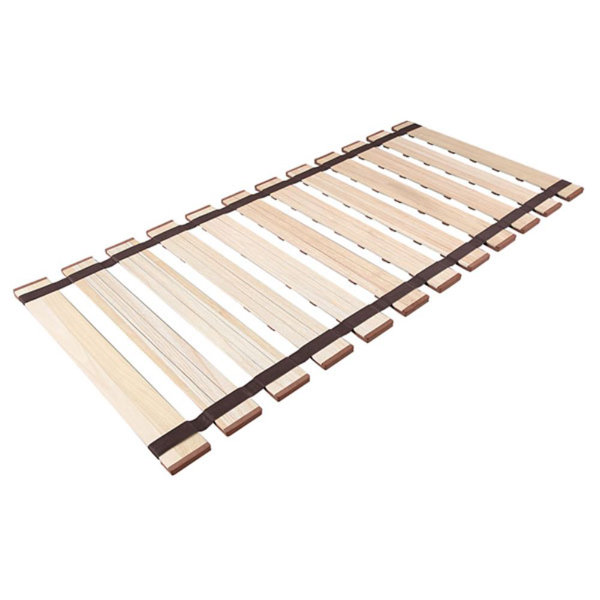 オスマック 薄型軽量桐すのこベッド ロール式セミシングル MY-80