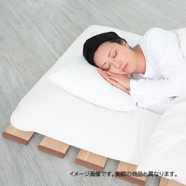 オスマック 薄型軽量桐すのこベッド スタンド式セミシングル MYZ-80