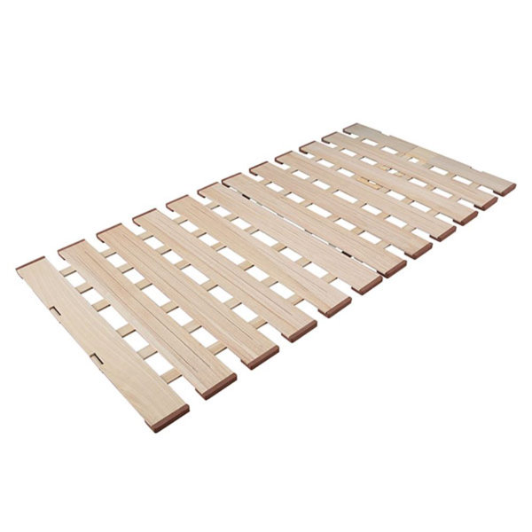 オスマック 薄型軽量桐すのこベッド スタンド式セミシングル MYZ-80