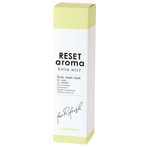 RESET aroma 除菌・抗菌リセットアロマミスト シトラスブレンド