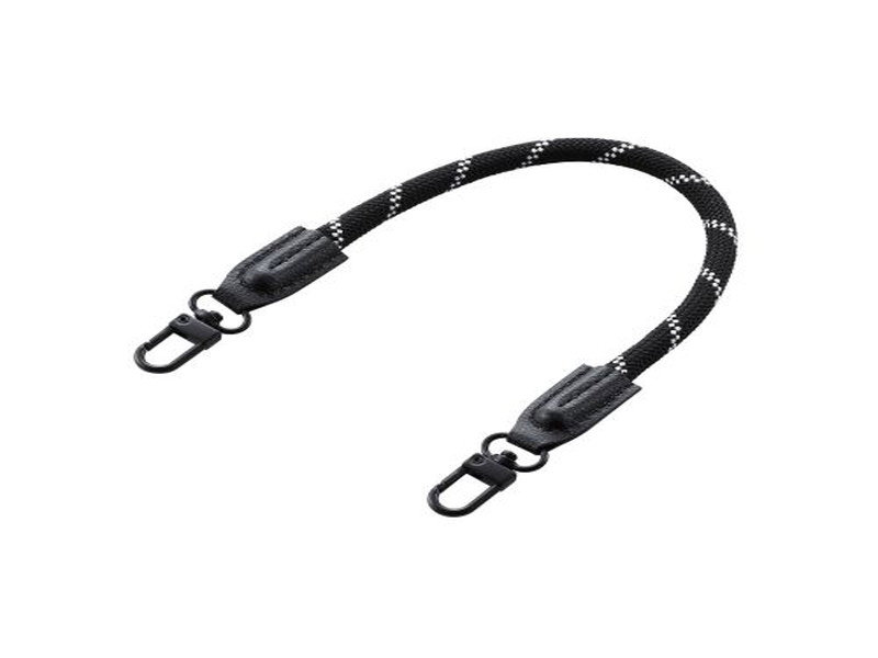 スマホストラップ 手首 ハンド ストラップ 約16cm カジュアルタイプ 携帯ストラップ 落下防止 【 iPhone Android スマホ 各種対応 】 ブラック P-STCAHR08BK