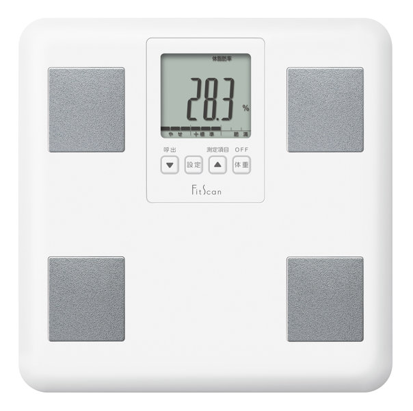 タニタ TANITA 体組成計 FitScan ホワイト FS-200-WH