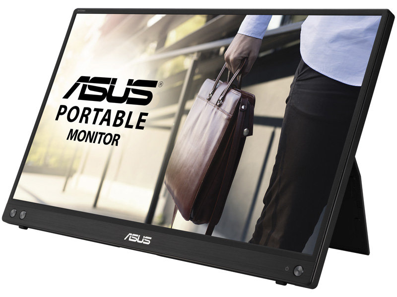 15.6型ポータブルディスプレイ/1920×1080（フルHD）/USB Type-C搭載/ブラック/スピーカー:なし