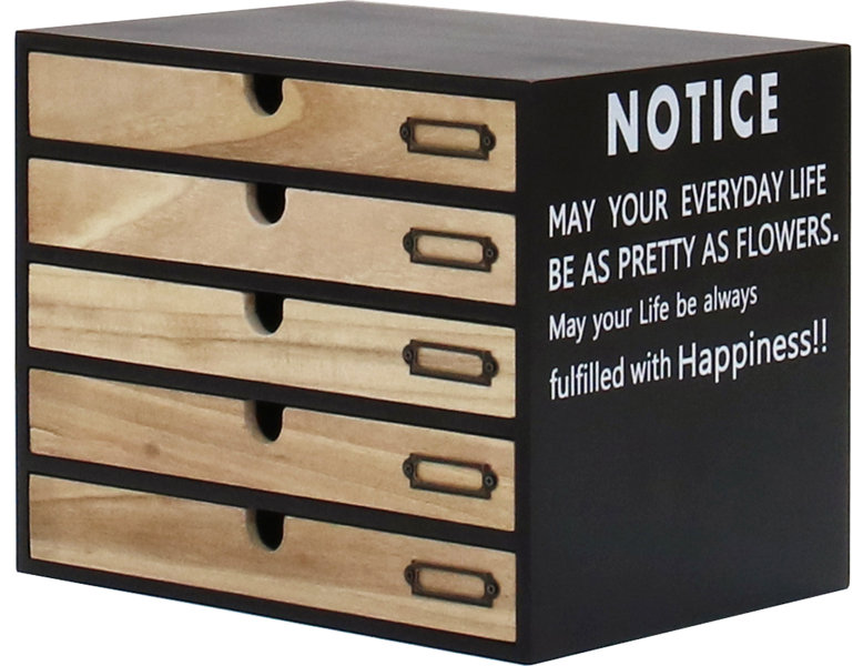 小物チェスト【NOTICE-ノーティス-】5段5杯