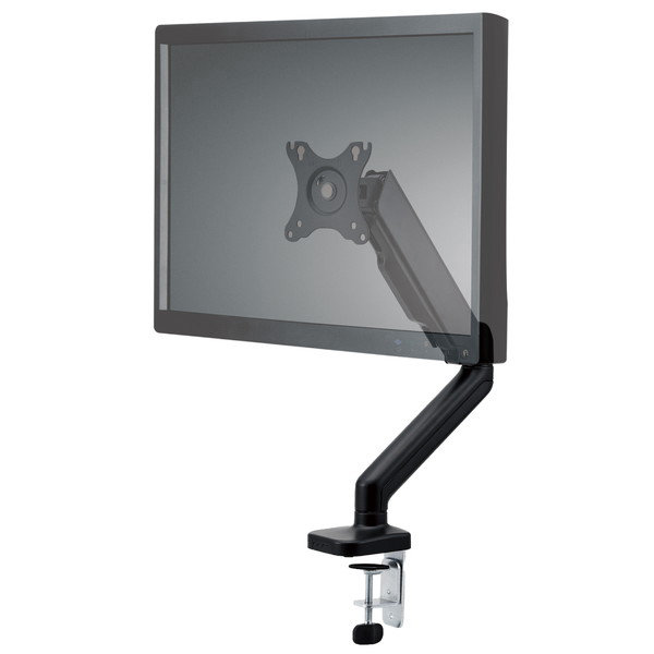 ディスプレイアーム/シングルアーム/ガス式/ブラック DPA-SS02BK