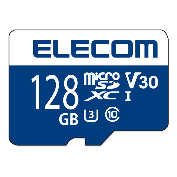 マイクロSD カード 128GB UHS-I 高速データ転送 SD変換アダプタ付 データ復旧サービス MF-MS128GU13V3R 7,510円