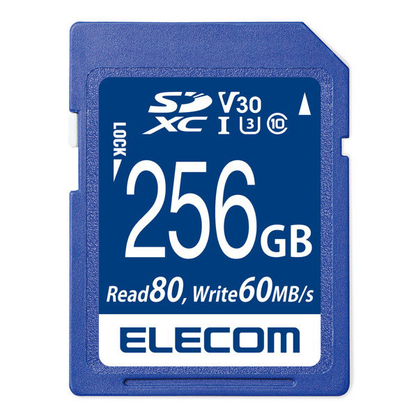 SD カード 256GB UHS-I 高速データ転送 データ復旧サービス MF-FS256GU13V3R