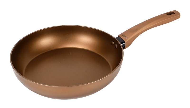 パール金属 VISIONS GOLDCoating IH対応 フライパン26CM CP-8812 約幅26.5cm×奥行45.5cm×高さ9.5cm