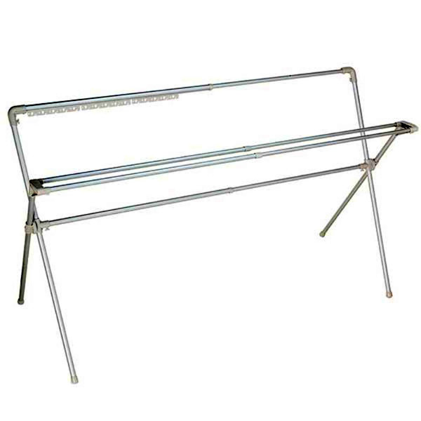 積水樹脂 布団干し 物干し ライトグレー アルミ 洗濯 マルチハンガー付 多機能 コンパクト AFDX-30LG