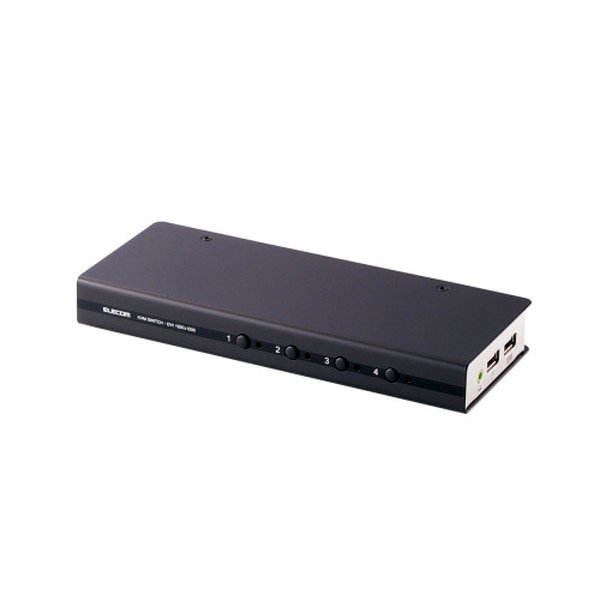 パソコン切替器/DVI対応/BOX型/4ポート