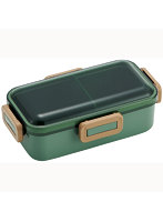 スケーター 抗菌食洗機対応ふわっと弁当箱セージグリーン PFLB6AG 約幅18.6cm×奥行10.8cm×高さ62cm