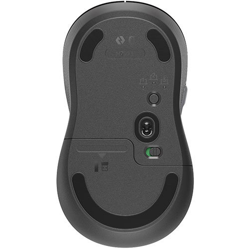 ロジクール logicool SIGNATURE M750L ワイヤレスマウス グレー M750LGR