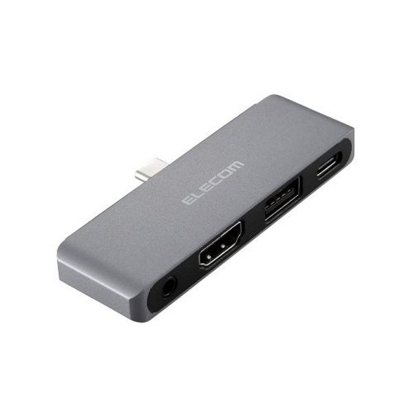 Type C ドッキングステーション ハブ 4-in-1 PD 55W出力 USB-C×1 USB-A×1 HDMI×1 3.5mm4極ステレオミニ×1 【 Windows 11 10 macOS iPadOS 対応 】 シルバー DST-C25SV 5,826円
