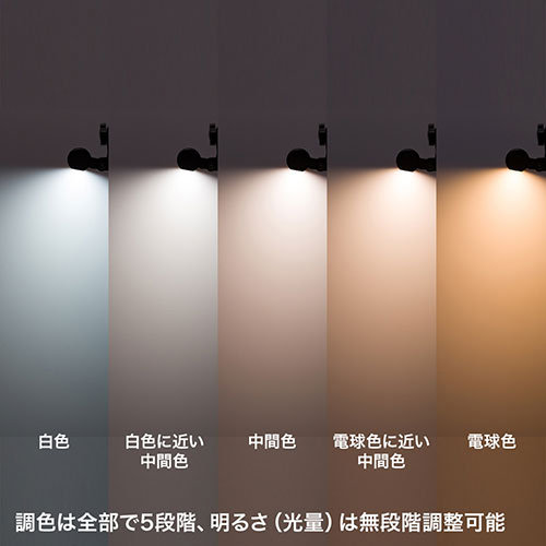 サンワサプライ モニター取付LED 40cm ブラック色 LED-CLP3UBK