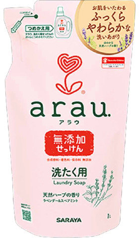 アラウ 洗たく用せっけん詰替用1L