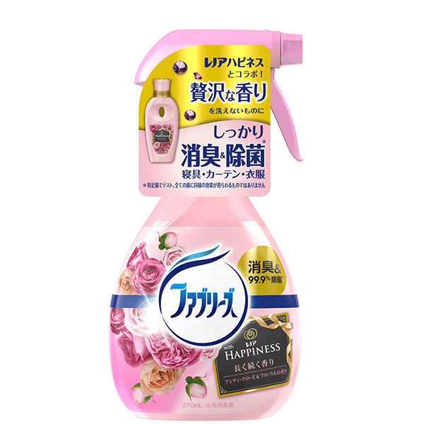 ファブリーズ with レノアハピネス アンティークローズ＆フローラルの香り