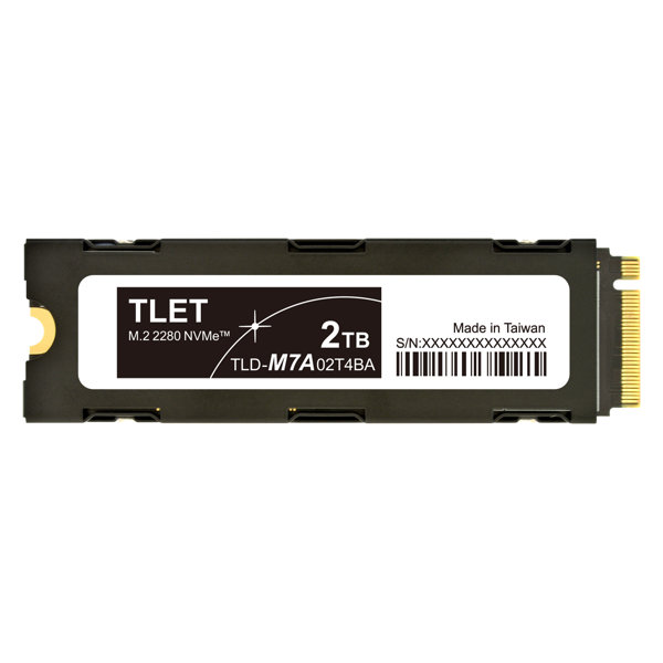 東芝エルイートレーディング 内蔵SSD 2TB PCIe Gen4x4 M.2 2280 TLD-M7A02T4BA