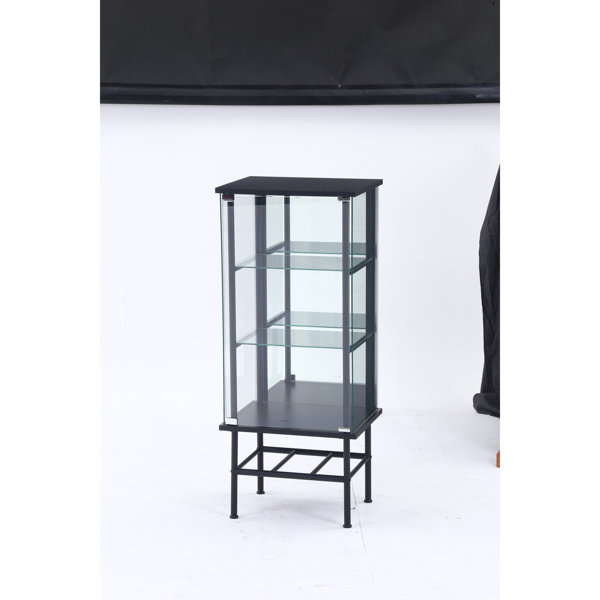 レグラス コレクションケース スタンド 3段 ミラータイプ BK