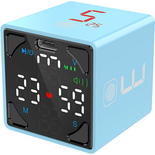 llano TickTime Cube 楽しく時間管理ができるポモドーロタイマー ブルー TK1-SB1 4,843円