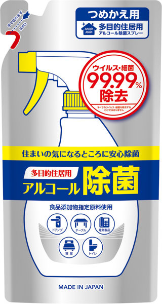 第一石鹸多目的住居用アルコール除菌スプレー 詰替用360ml