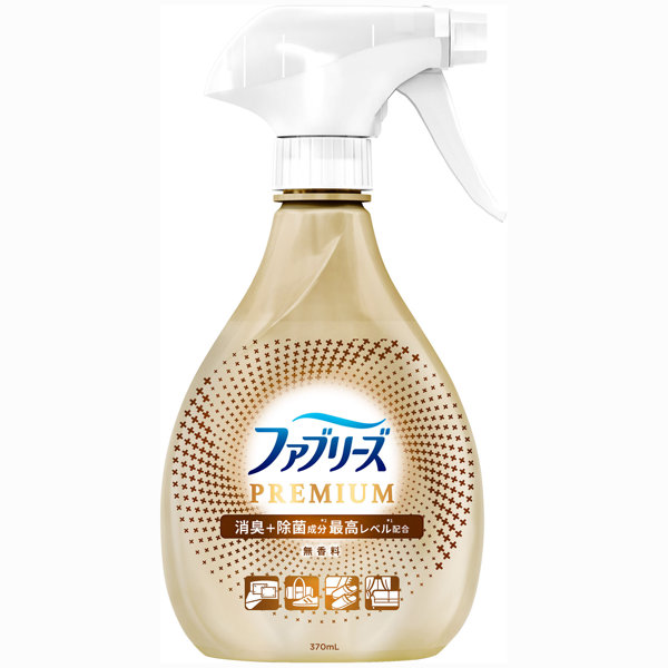 ファブリーズW除菌＋消臭 プレミアム 無香料 本体