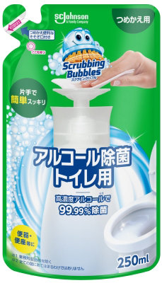 スクラビングバブル アルコール除菌トイレ用 つめかえ用