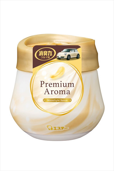 クルマの消臭力PremiumAromaゲルタイプ ムーンライトシャボン