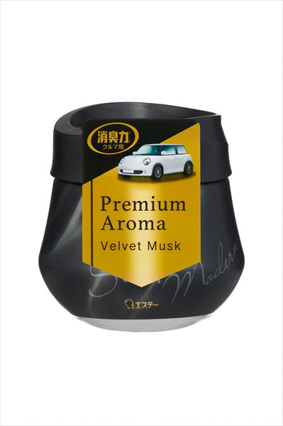 クルマの消臭力PremiumAromaゲルタイプ ベルベットムスク