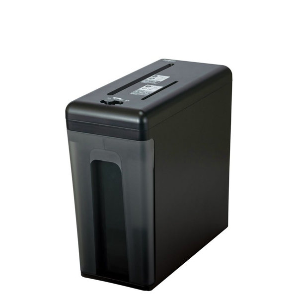 パーソナルシュレッダ ノイズレス スリム クロスカット/ブラック NSE-NLC02BK