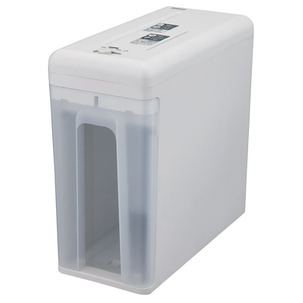 パーソナルシュレッダ ノイズレス スリム/ライトグレー NSE-NLM02LG