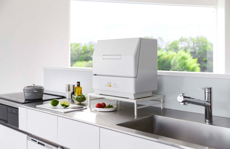 シンクに渡せる 食洗機ラック プレート ホワイト