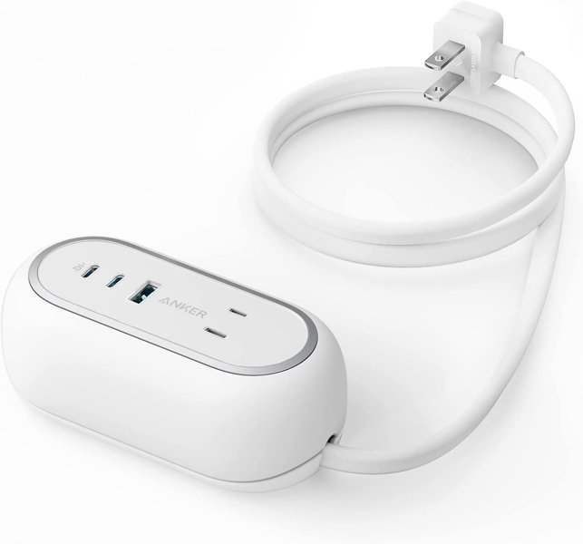 Anker 615 USB Power Strip （GaNPrime 65W） White A9125N21