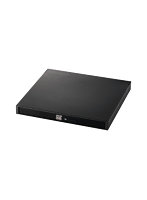 外付け DVDドライブ CD DVD 対応 USB 3.2 Gen1 ケーブル2本（ Type-C ＋ Type-A ） 書込ソフト バスパワー 軽量 コンパクト ブラック LDR-PWA8U3CLBK
