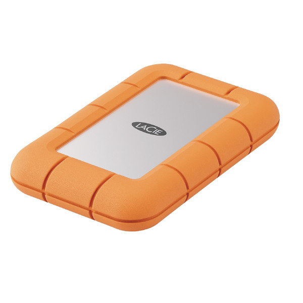 LaCie （ ラシー ） Rugged mini SSD 外付け 500GB ポータブル USB3.2 USB Type-C×1 読み取り最大2000MB/s 耐衝撃 コンパクト IP54設計 日本語マニュアル 3年保証 STMF500400