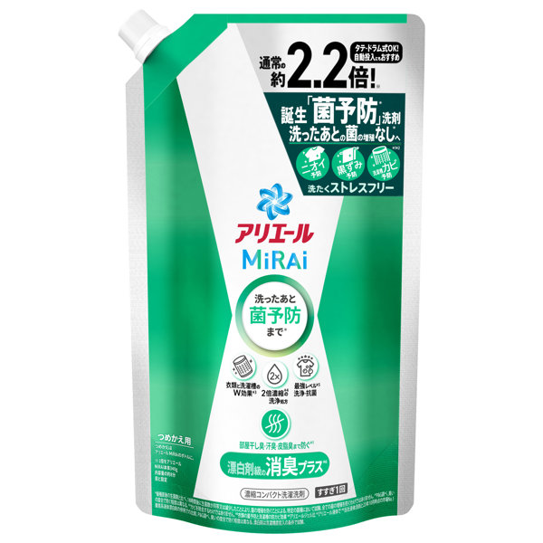 アリエールミライ消臭プラス詰替SSL640G