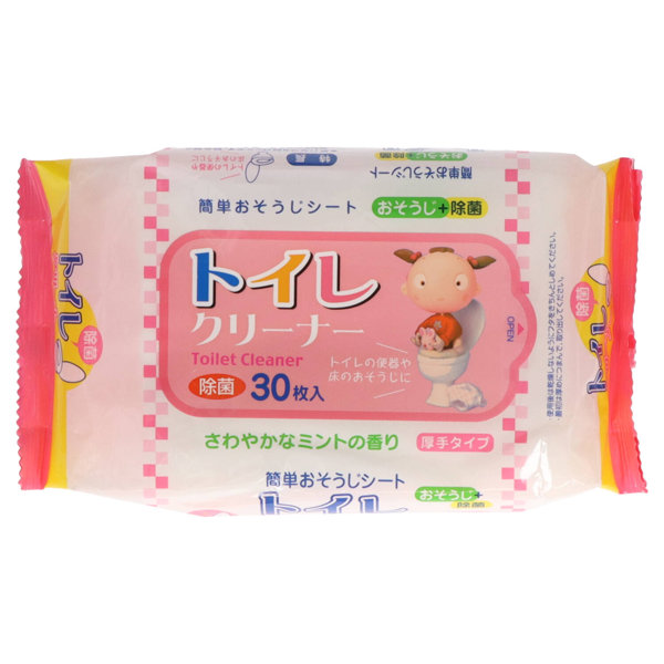 ミントの香りのトイレクリーナー 30枚....