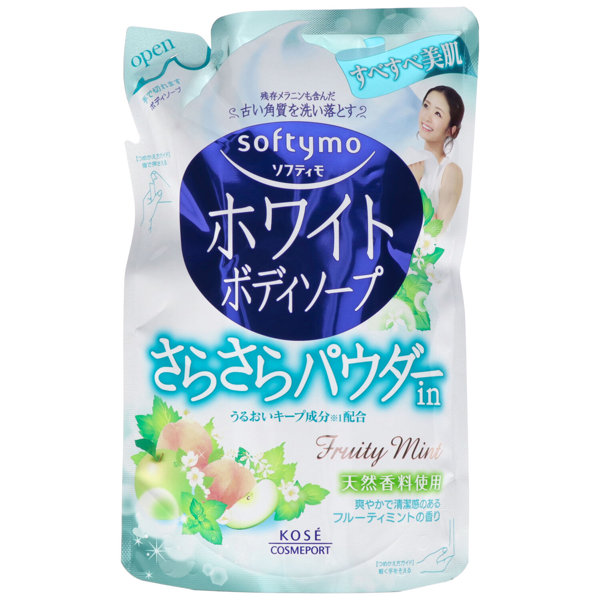 ソフティモホワイトBSパウダーイン替420ML