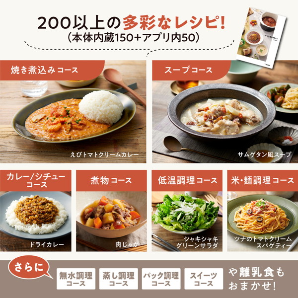 象印ホーロー電気調理なべ EL-NS23-CA クリーム