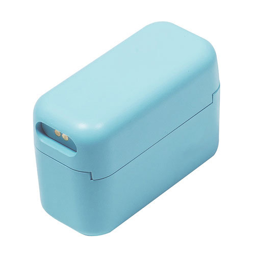 FlukeForest 歯ブラシ除菌キャップ スライド式 コンパクト 防水設計IPX7 ブルーグレー FF-SSTI-BLG