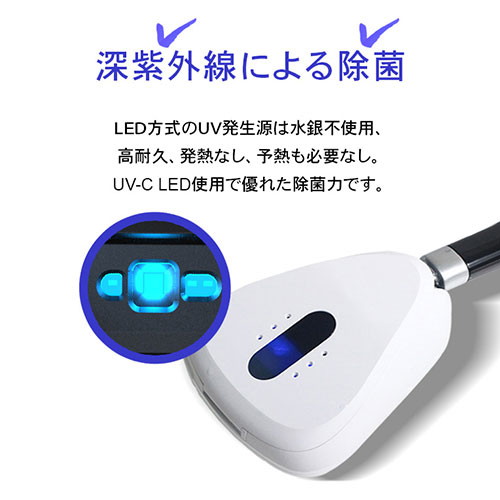 FlukeForest カミソリ除菌キャップ キャップ型 コンパクト 防水設計IPX7 FF-RS02